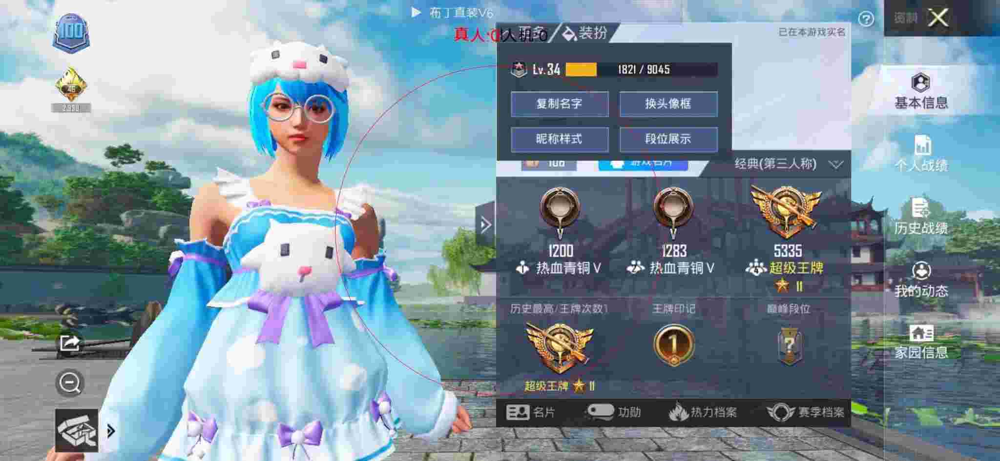和平精英布丁直装透视 - 和平精英卡发型大全辅助预览图